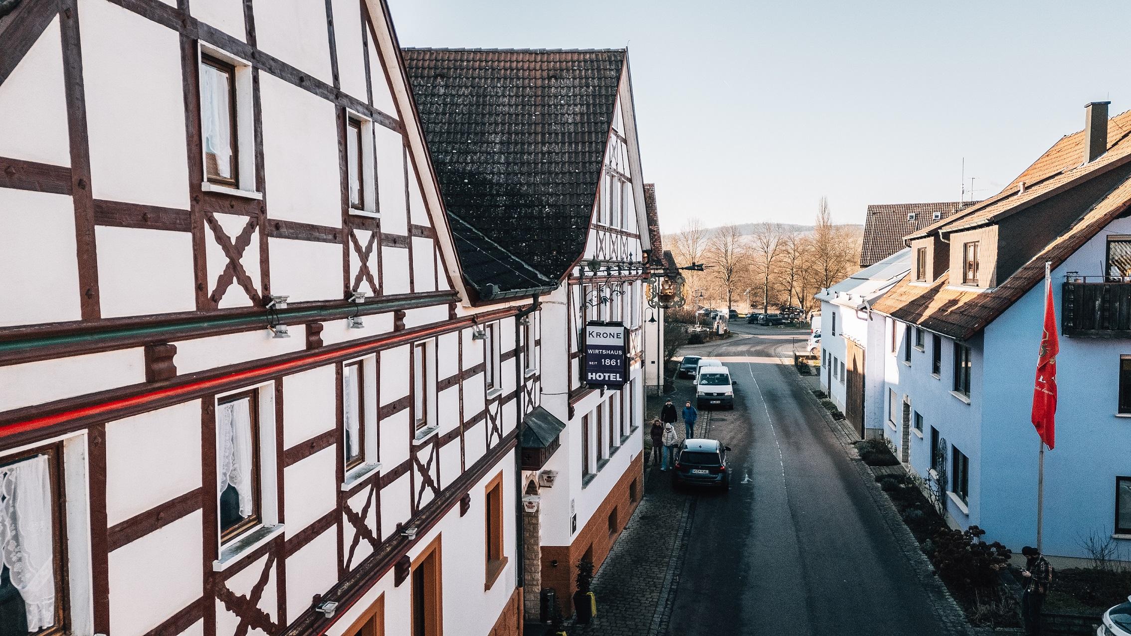Hotel Krone Tauberrettersheim Luaran gambar