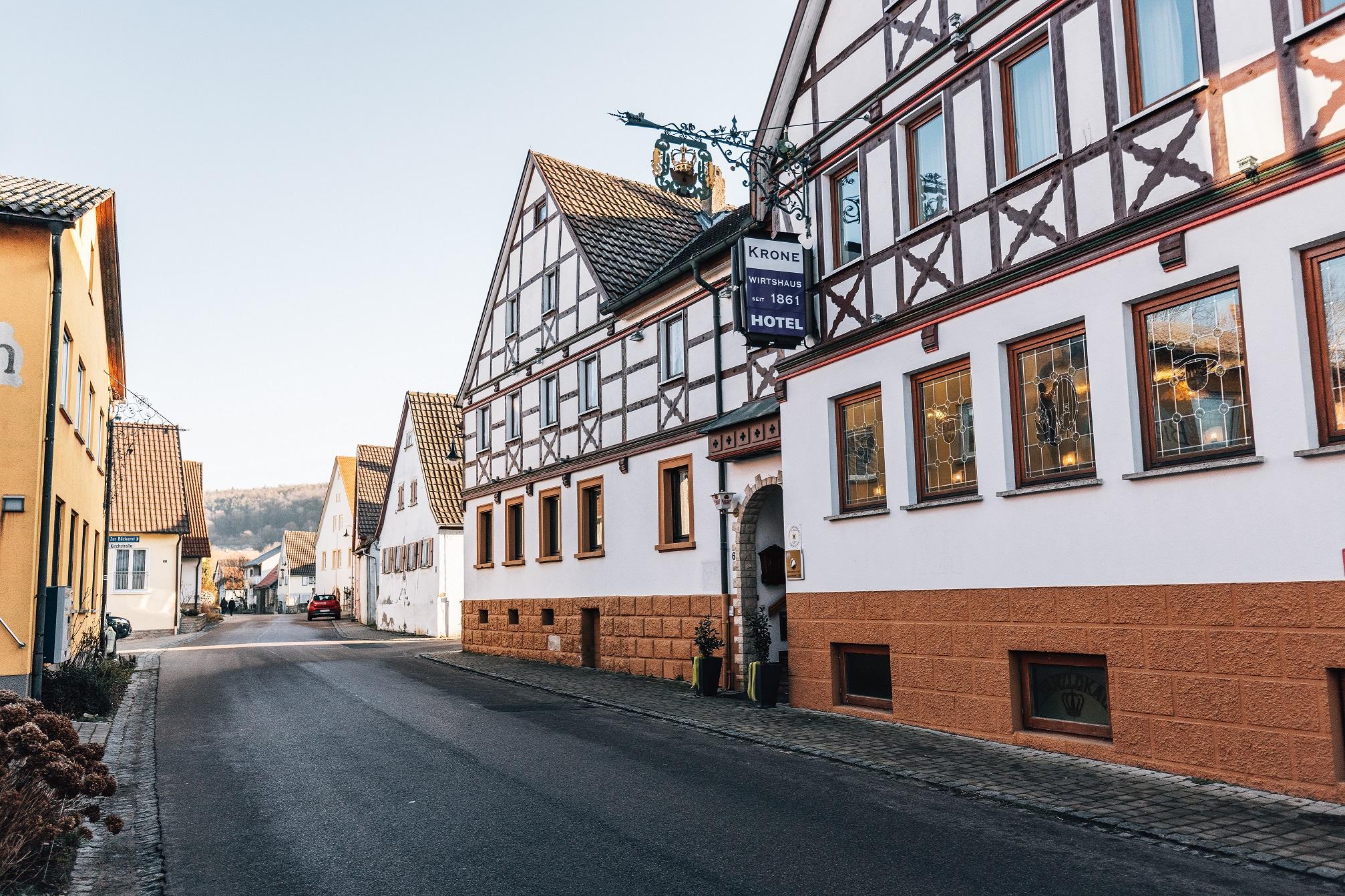 Hotel Krone Tauberrettersheim Luaran gambar